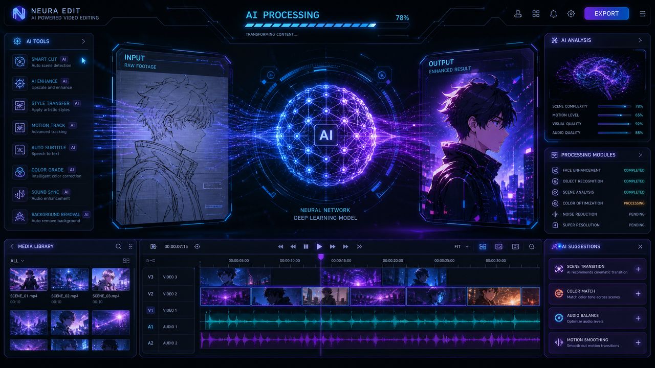 溏心vlogAI赋能动漫创作
